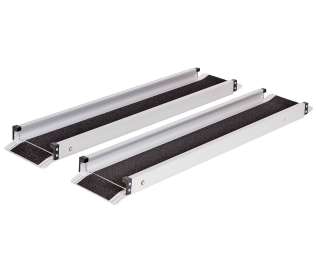 REHASHOP Teleskoprampe, als Paar nebeneinander gelegt REHASHOP Teleskoprampe, als Paar nebeneinander gelegt