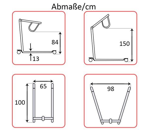 Aufstehlifter James Abmessungen