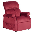 GOLDEN Sessel Komfort Plus 1 Motor in Farbe Merlot