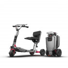 Russka Atto Sport faltbares Elektromobil Darstellung aufgebaut und als Trolley