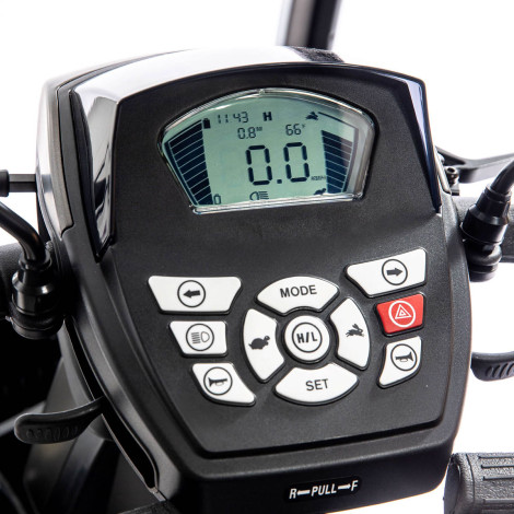 Übersichtliches Display des EXCEL Outback