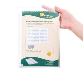 CARELINE Bettschutzeinlage Frottee, 70 x 100 cm CARELINE Bettschutzeinlage Frottee, 70 x 100 cm in Verpackung