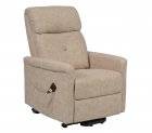REHASHOP Aufstehsessel Brügge 1 Motor platzsparend - beige