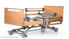 Burmeier Pflegebett Regia Easy Switch Holz mit Seitengittern im Kopfbereich