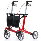 REHASENSE Carbon Leichtgewichtrollator Athlon SL rot mit Standardbereifung
