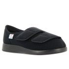 Varomed Genua Slipper mit Klettverschluss Farbe Schwarz