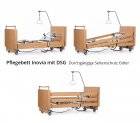 BURMEIER Pflegebett Inovia - Verstellung der durchgängigen Schutzgitter