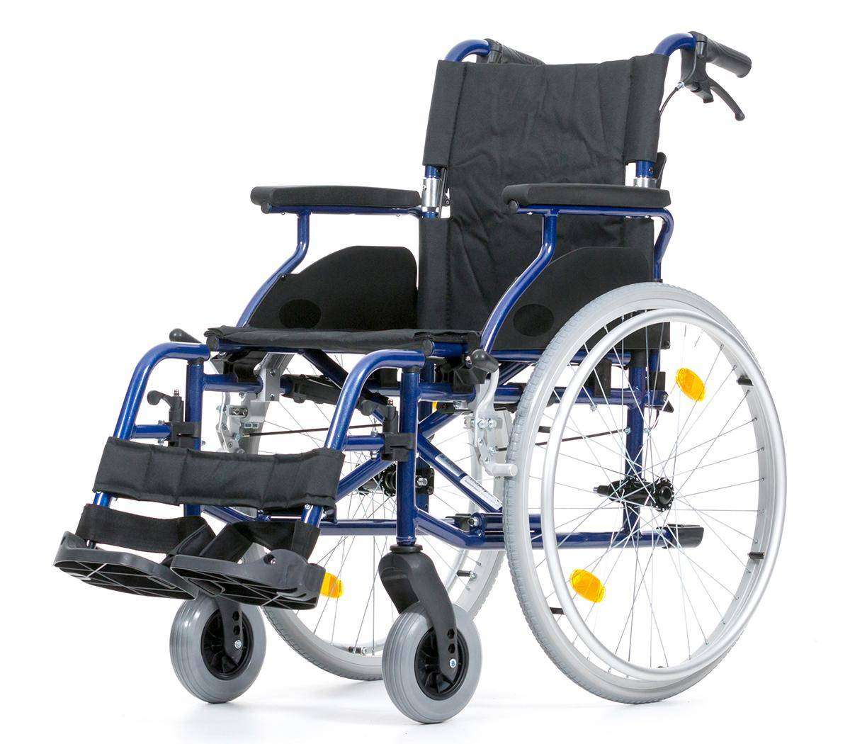 REHASHOP Leichtgewichtrollstuhl Bison 2 Blue